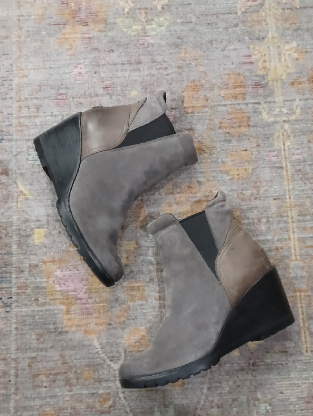 Sorel After Hours Chelsea Wedge Ankle Boots